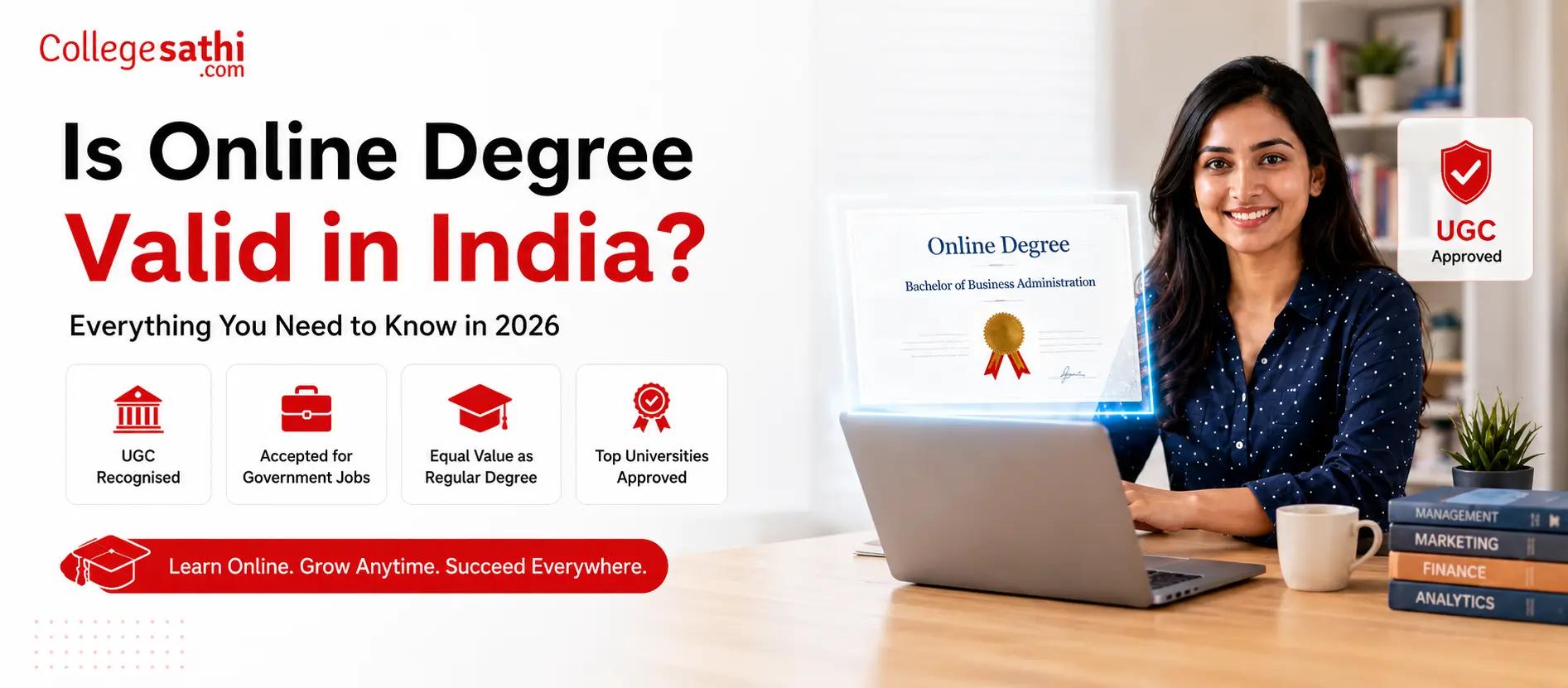 Is Online Degree Valid in India? Everything You Need to Know in 2026