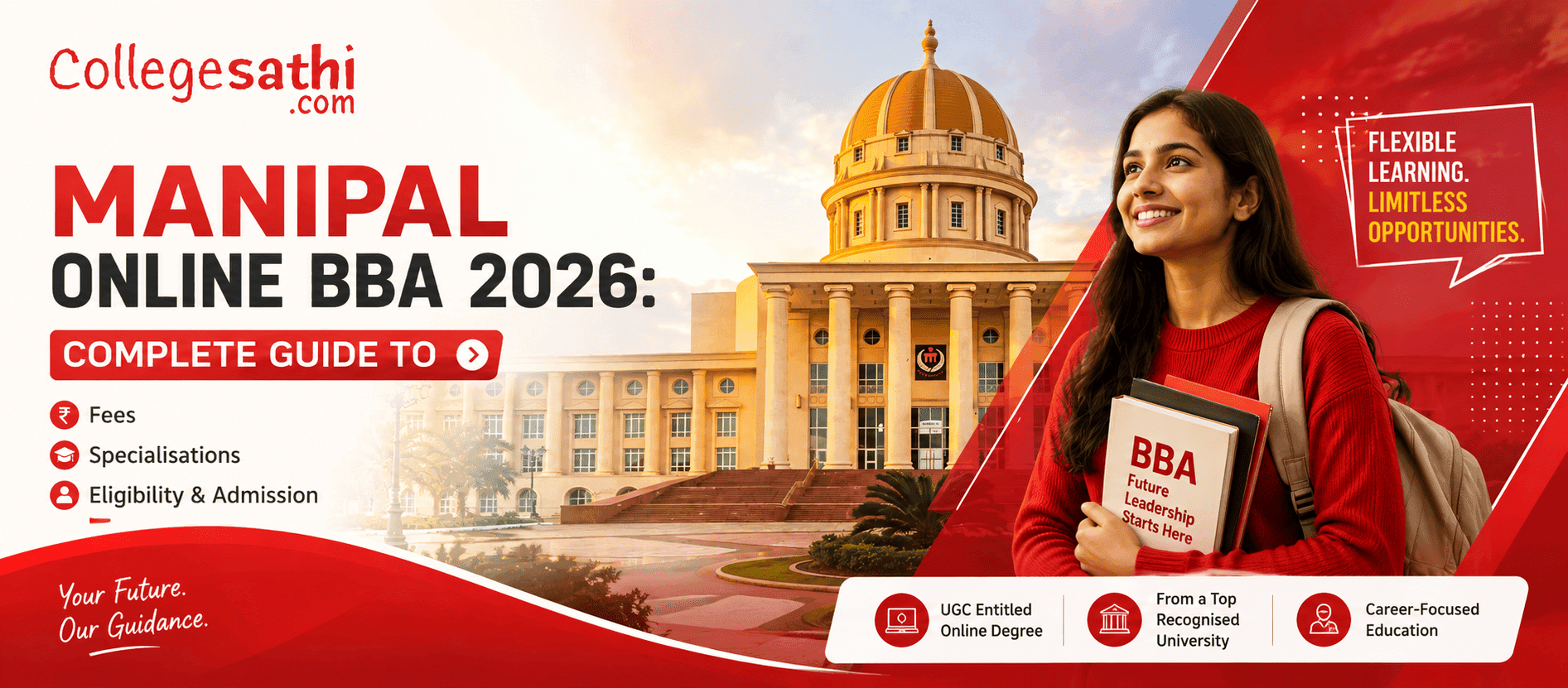 Manipal Online BBA 2026: Complete Guide to Fees, Specialisations, Eligibility & Admission