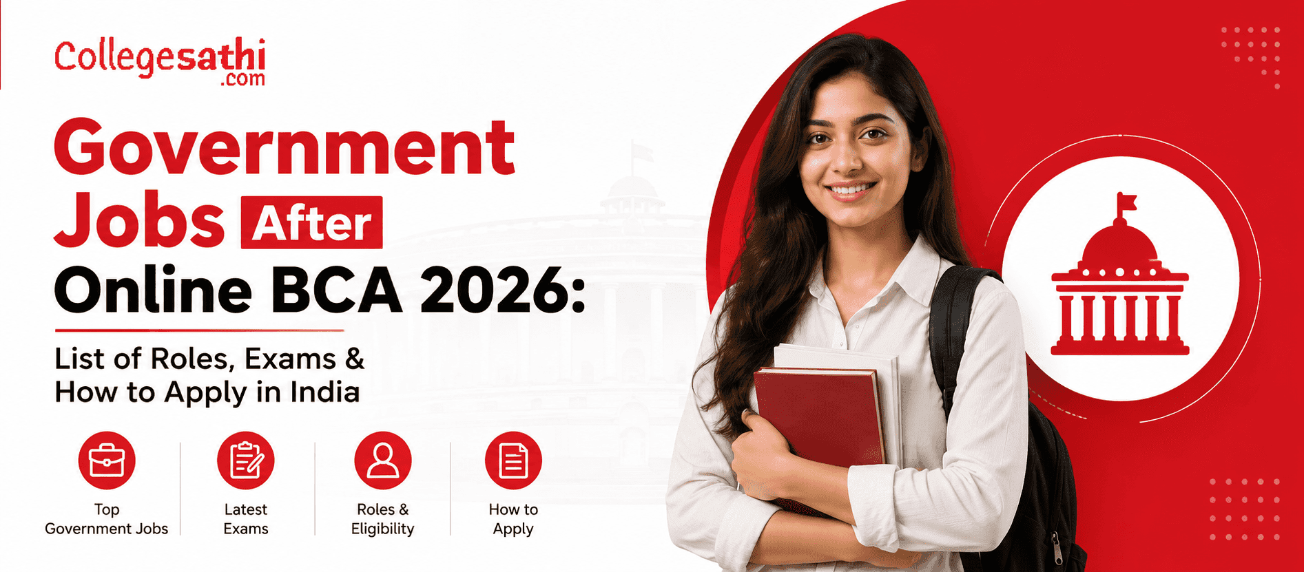 Government Jobs After Online BCA 2026: List of Roles, Exams & How to Apply in India