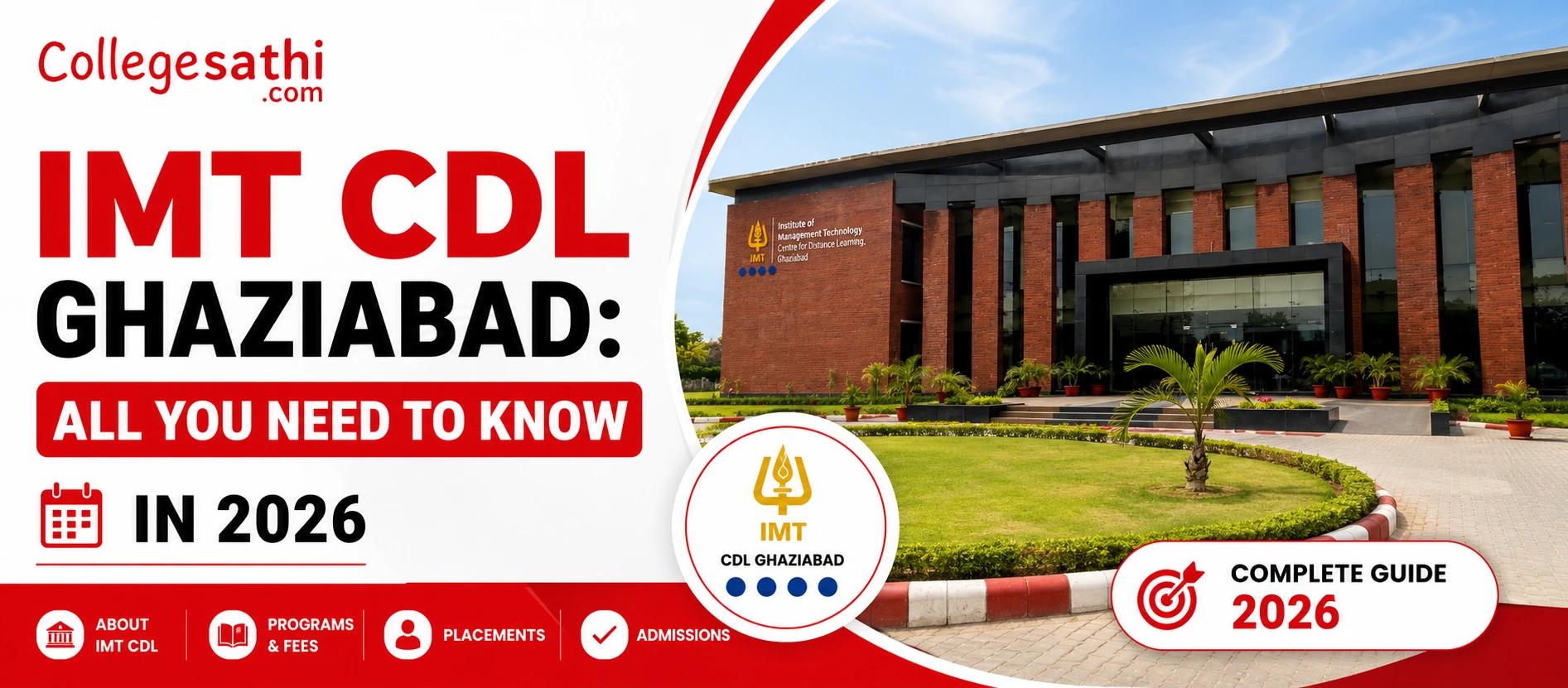 IMT CDL Ghaziabad: All You Need to Know in 2026